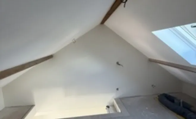 Rénovation pour un logement locatif à Craponne, Grézieu-la-Varenne, Matière et Nuance