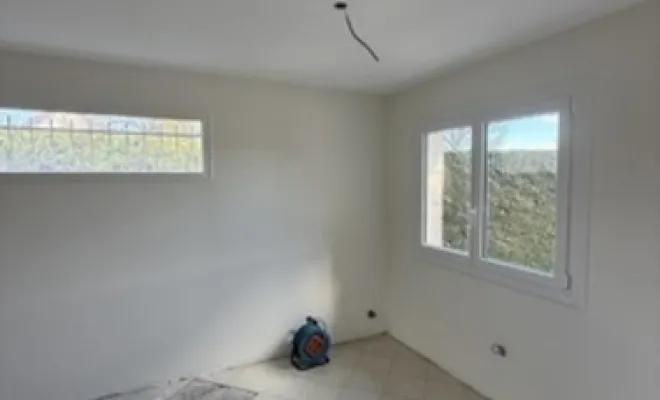 Rénovation pour un logement locatif à Craponne, Grézieu-la-Varenne, Matière et Nuance